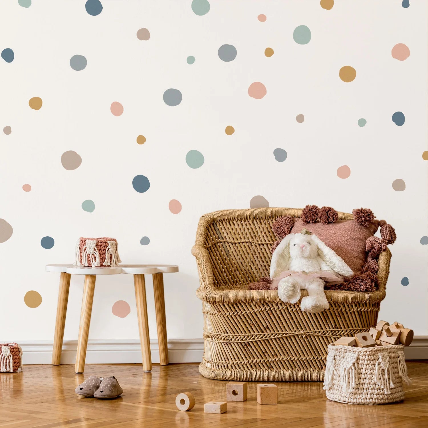 BOHO #2 Polka Dot Wall Decal - Decals Dots