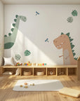 Diplo & Rex The Dinos - Kids Wall Decal - Decals - Animals