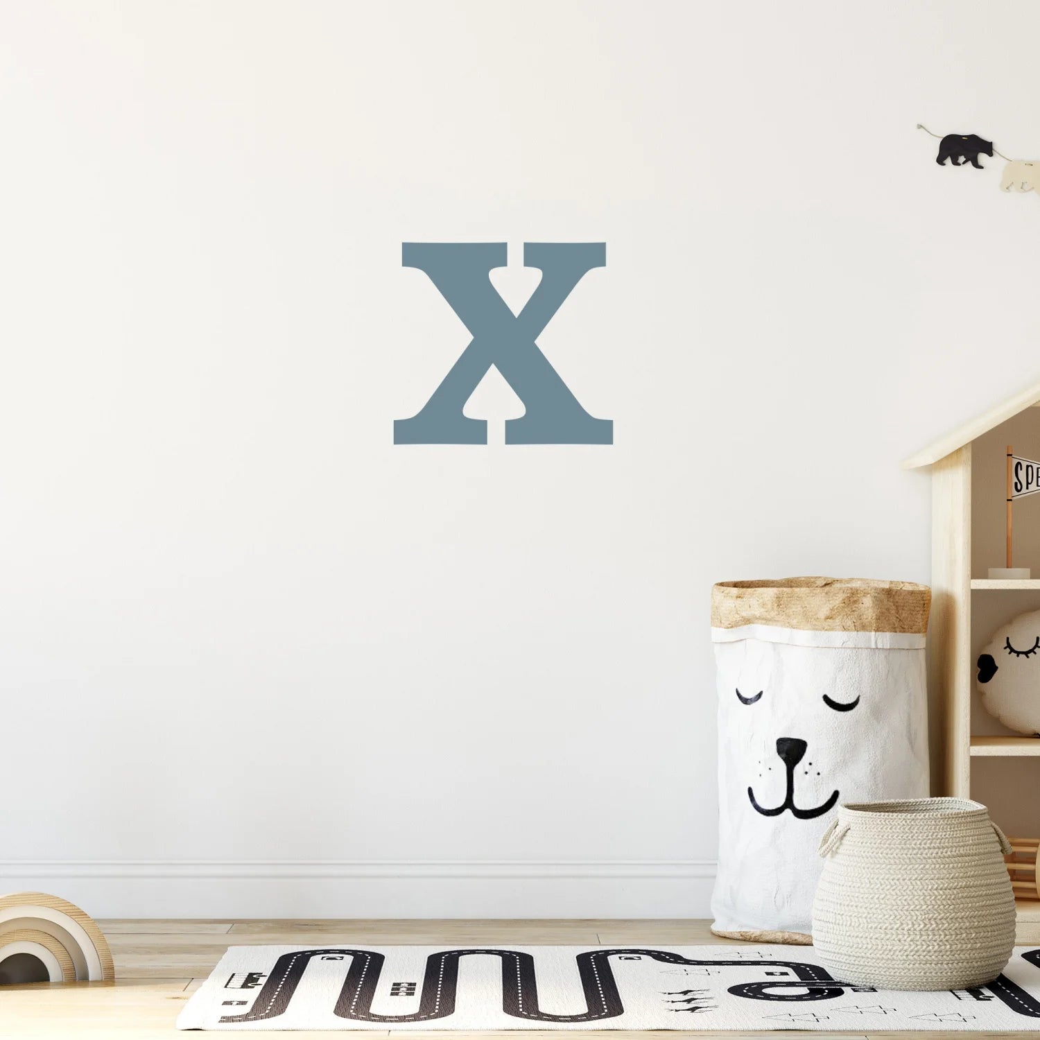 Letter X Initial Decal - Decals - Initials