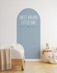 Sweet Dreams Little One Arch - Decals Quote Arches